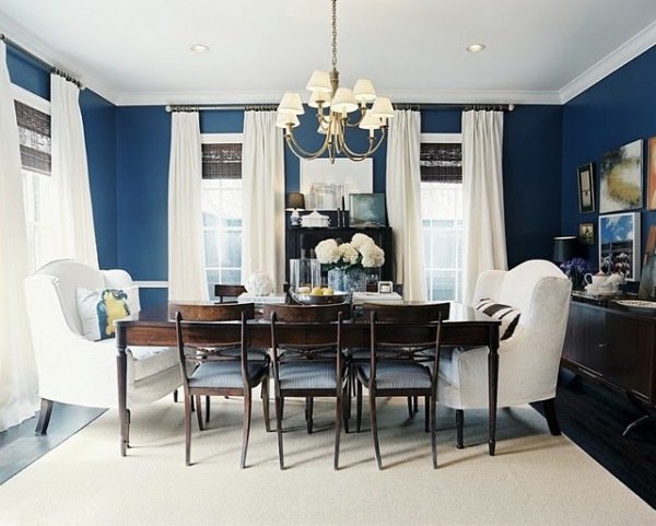 Dive into Depth: The Alluring World of Navy Blue Interiors